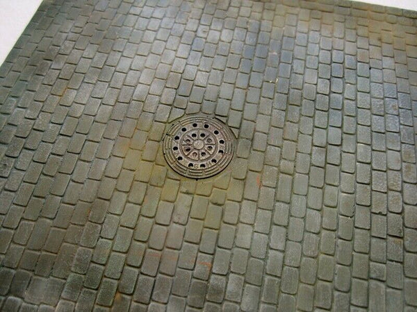 FoG Models 1/35 scale Diorama Base No.14 Drain and Manhole 260mm x 175mm