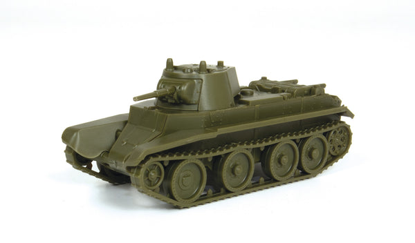 ZVEZDA 1/100 scale ART OF TACTIC BT-7M Soviet Cavalry Tank