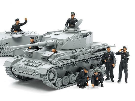 Tamiya 1/35 scale WW2 German Tank Crew Panzer figure Set