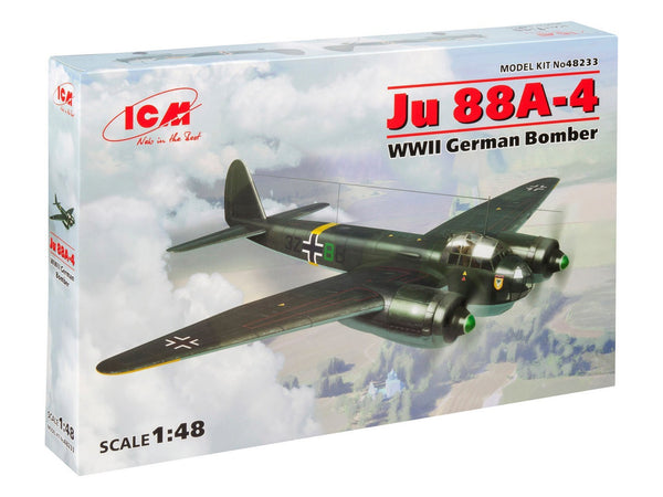 ICM 148 WW2 Ju 88A-4, WWII German Bomber