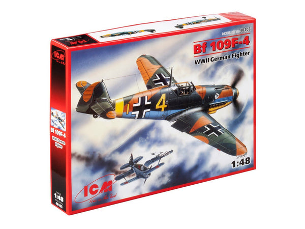 ICM 1/48 scale WW2 Messerschmitt Bf 109F-4, WWII German Fighter