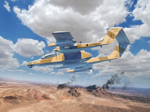 ICM 1/48 OV-10D+ Bronco, U.S. Attack Aircraft