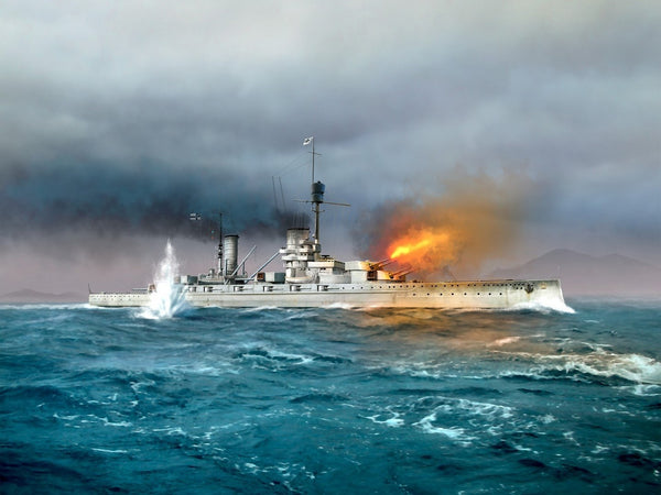 ICM SHIPS 1:700 König', WWI German Battleship