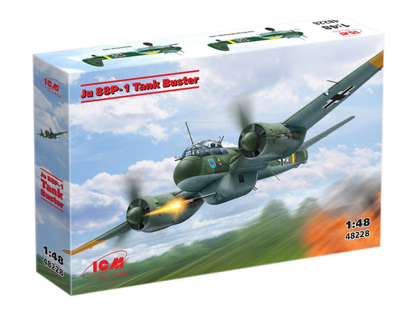 ICM 1/48 WW2 German Ju 88P-1 Tank Buster Aircraft