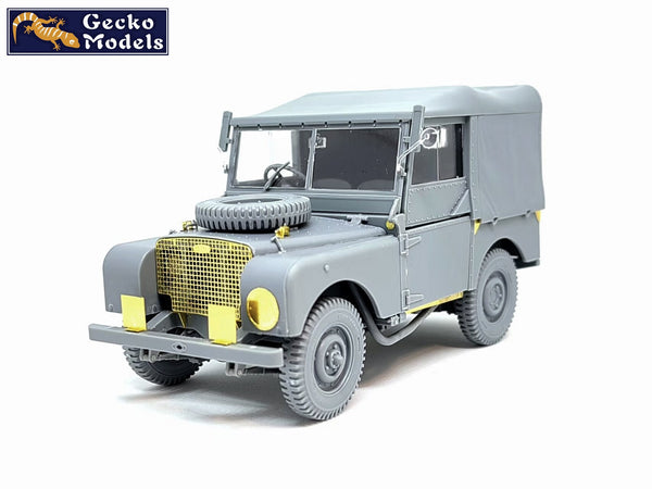 Gecko 1/35 British FV18001 Mk. 1 80in 4x4 Utility Vehicle w-Canvas Roof Top