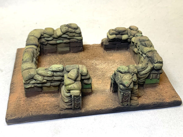 1/35 scale CP / MORTAR PIT #1 diorama base