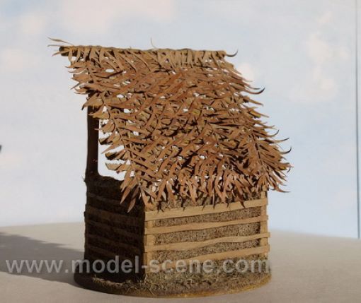 Model Scene - REALISTIC LEAVES 1:35 / 1:32 Palm leaves dry - type I