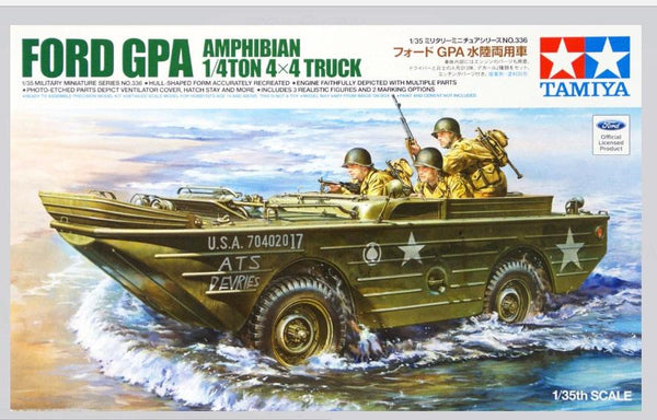 Tamiya 1/35 scale WW2 US Ford GPA Amphibious military utility vehicle