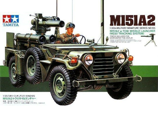 Tamiya 1/35 scale US Army M151A2 w/Tow Missile