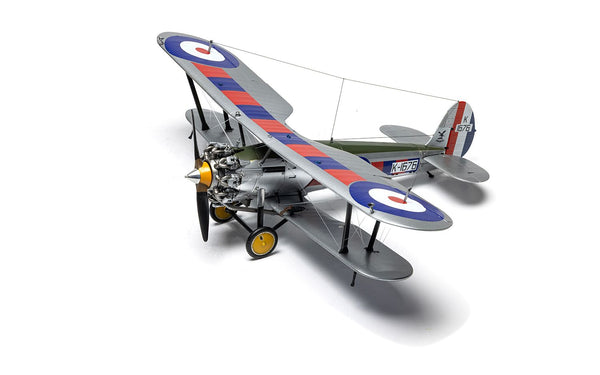Airfix 1/48 Scale RAF Bristol Bulldog Mk.IIA biplane model kit