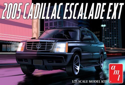 AMT 1:25 2005 Cadillac Escalade EXT plastic assembly model car kit