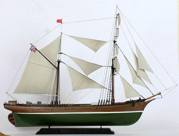 Zvezda 1/100 Brigantine English Ship