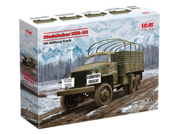 ICM 1/35 WW2 Studebaker US6-U3 US military truck