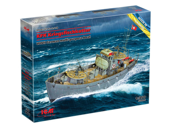 ICM 1/350 KFK Kriegsfischkutter, WWII German Multi-Purpose Boat