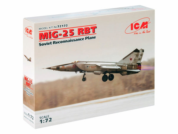 ICM 1/72 MiG-25 RBT, Soviet Reconnaissance Plane
