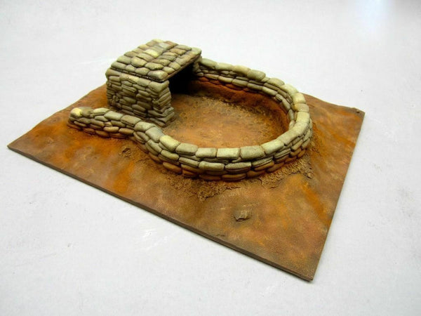 FoG Models 1/35 scale Mortar Pit sandbag bunker size 235mm x 185mm