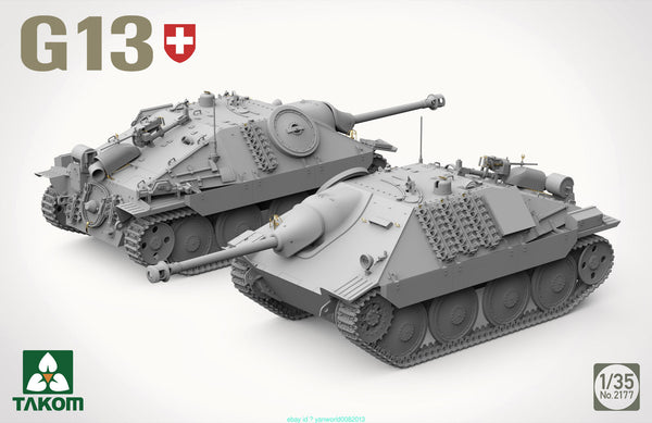 TAKOM 1/35 Swiss Army Pzj G13 tank