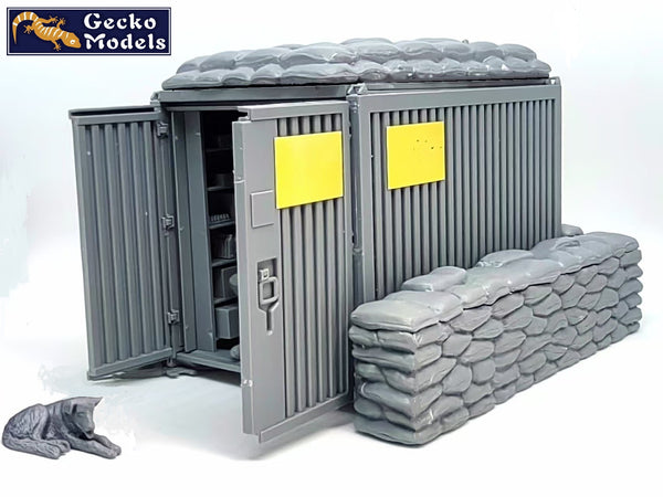 Gecko 1/35 Mini Shop In US Military Base (Vietnam War Era)