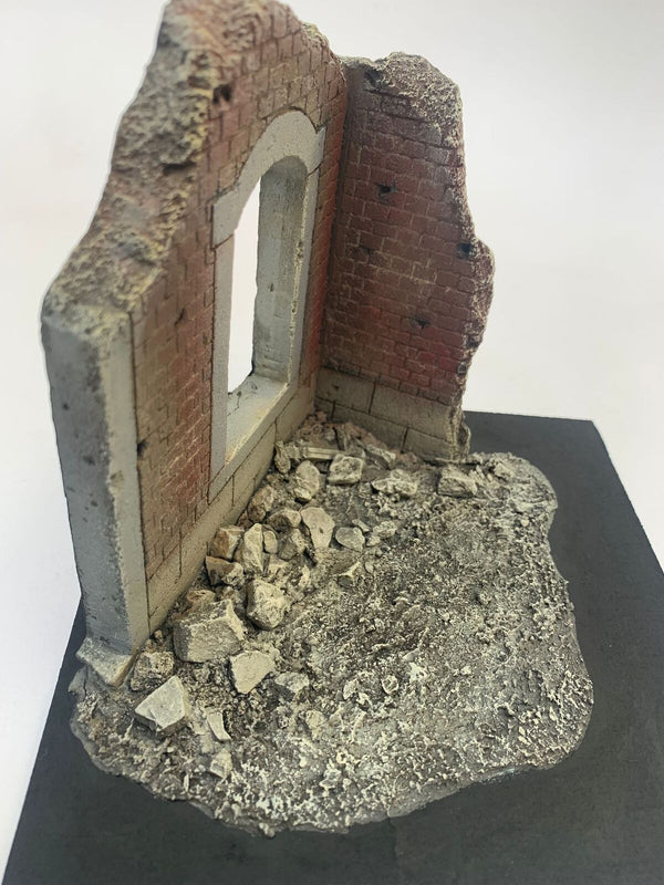 FoG Models 1/35 Scale Old Wall #4 Diorama accessory 95mm x 120mm