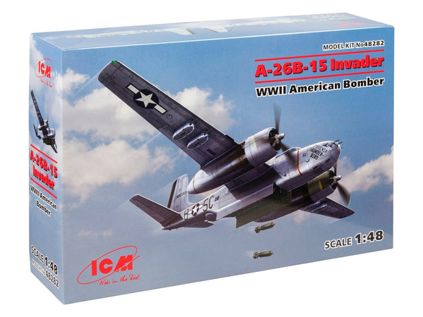 ICM 1/48 WW2 US A-26B-15 Invader, WWII American Bomber