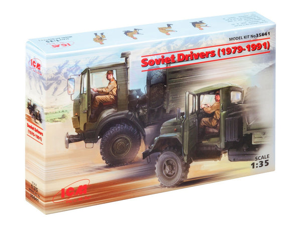 ICM 1/35 Soviet Cold War Drivers (1979-1991) (2 figures)