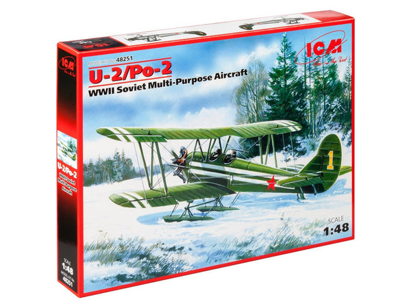 ICM 1/48 U-2/Po-2, WWII Soviet Multi-Purpose Aircraft