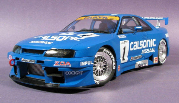 TAMIYA 1/24 Scale CARS CALSONIC SKYLINE GT-R (R33) car model kit