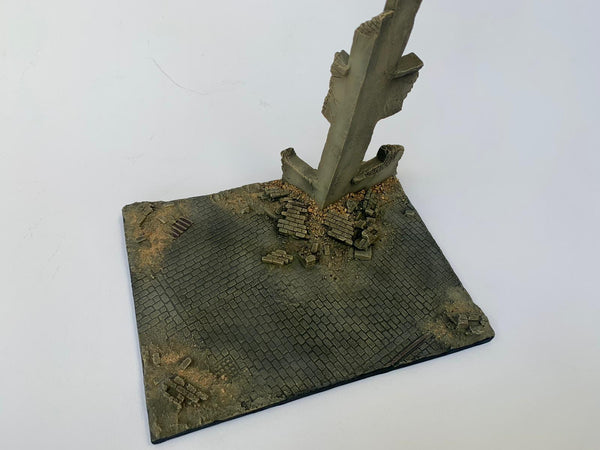 FoG Models 1/35 Scale Provincial Ruin Diorama. Walls and base