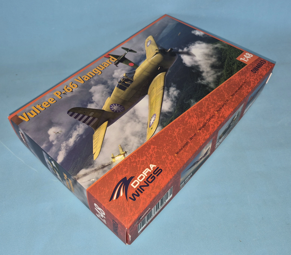 Dora Wings 1/48 scale Vultee P-66 Vanguard aircraft model kit