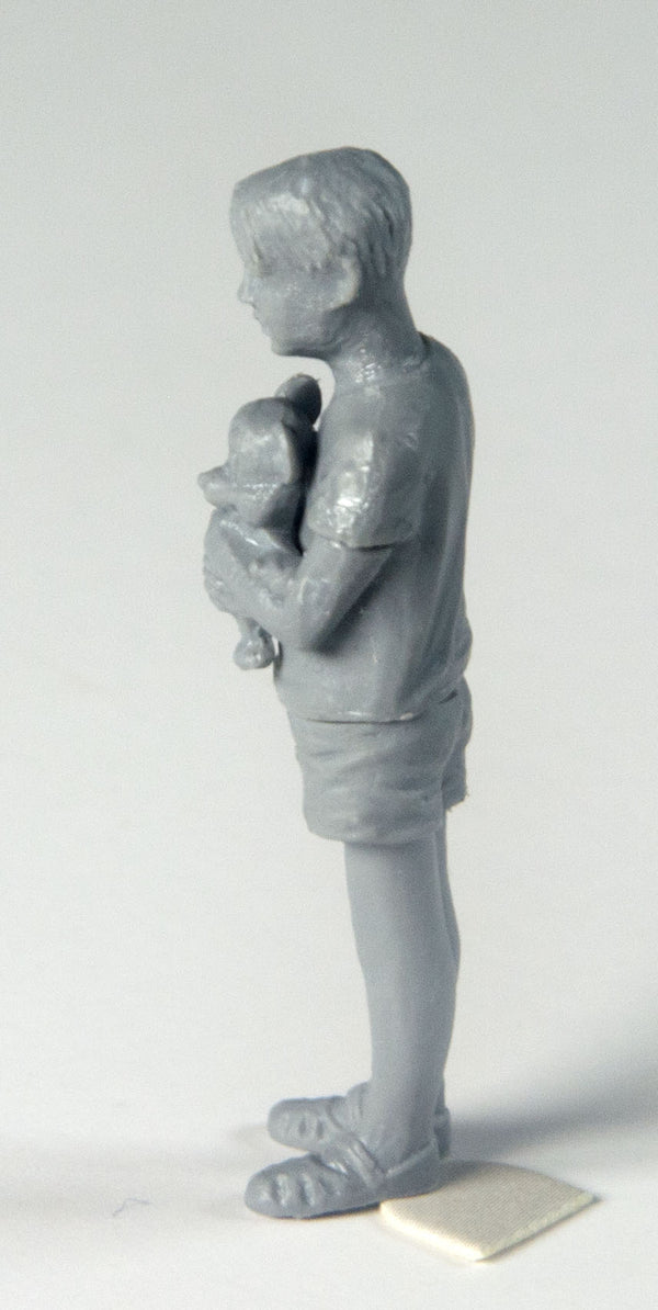 AK Interactive 1/35 Scale plastic figure kit Children SET 1: Boys.