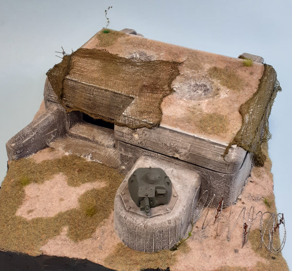 FoG Models 1/35 scale Large WW2 German Normandy Bunker Atlantic wall series #7