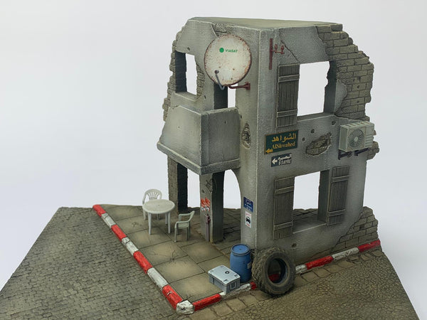 FoG Models 1/35 scale House ruin #3 Building and base (North Africa / Middle East)