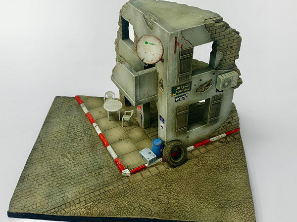 FoG Models 1/35 scale House ruin #3 Building and base (North Africa / Middle East)