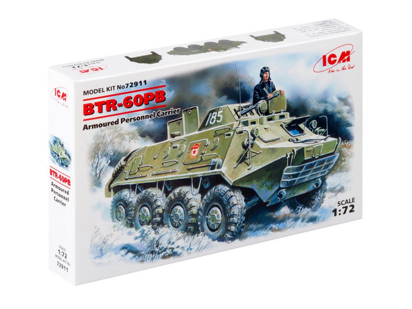 ICM 1/72 Russian BTR-60PB, Armoured Personnel Carrier