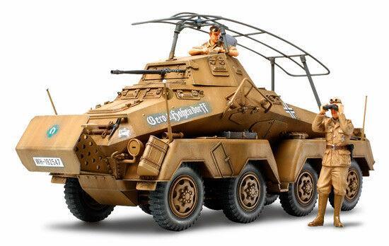 Tamiya 1/35 scale WW2 German Sd.Kfz.232 Africa Korps DAK model kit