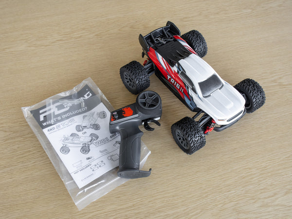 PD RACING 1:16 RTR TR16II Brushed RC Truggy (Purple, Pink & White) 1:16
