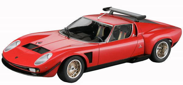Hasegawa 1:24 scale Lamborghini Jota SVR car model kit