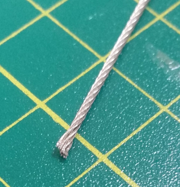 FoG Models 1/16 scale Bauser cable / tank tow cable 1 meter length