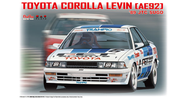 NUNU 1/24 CAR Toyota Celica Ta64  1985 Safari Rally Winner