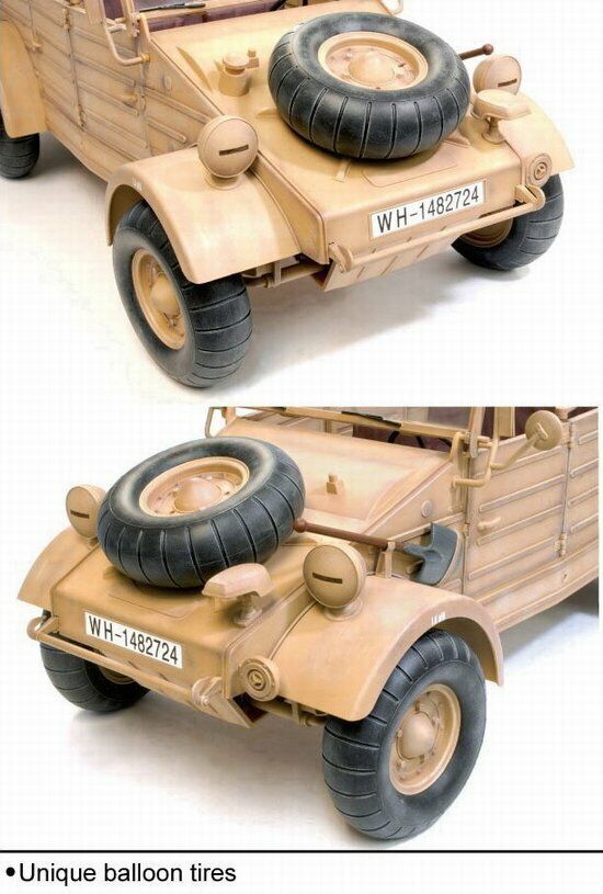 Dragon 1/6 scale WW2 German DAK KUBELWAGEN TYPE 82