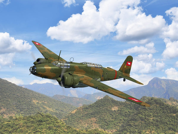 ICM 1/72 Ki-21-Ia RTAF, Thailand's Heavy Bomber