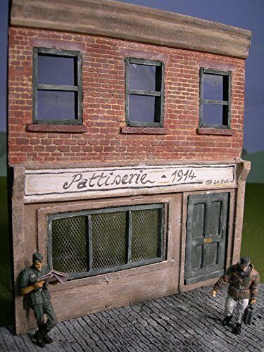 FoG Models 1/35 Scale WW2 to Modern day Europe - Cafe De Centre Ville ceramic model building kit