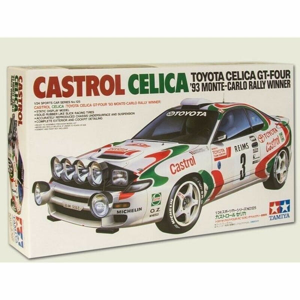 TAMIYA 1/24 Scale CARS CASTROL CELICA Rally car model kit