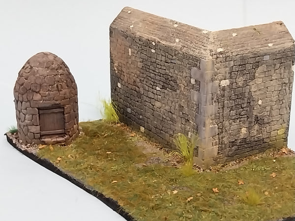 FoG Models 1/35 Scale Old Round well inclosed diorama accessory