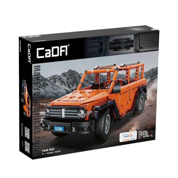 Cada BIG CHASSIS CARS Tank SUV - 561 pcs