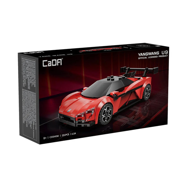CADA 1:24 MINI CARS 1:24 BYD Yangwang U9 Electric Super Coupé - 291 pcs