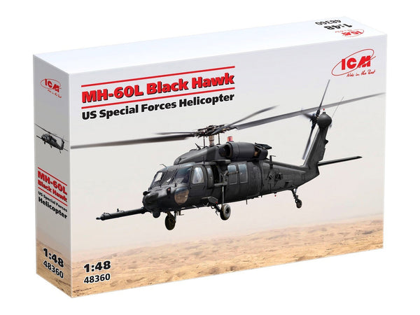 ICM 1/48 MH-60L Black Hawk, U.S. Special Forces Helicopter