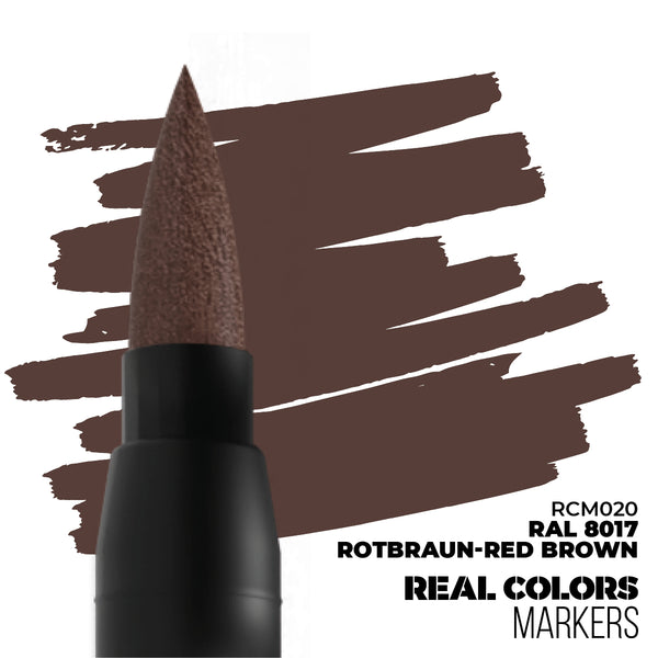 AK Interactive Real Colour Marker - RAL 8017 ROTBRAUN-RED BROWN