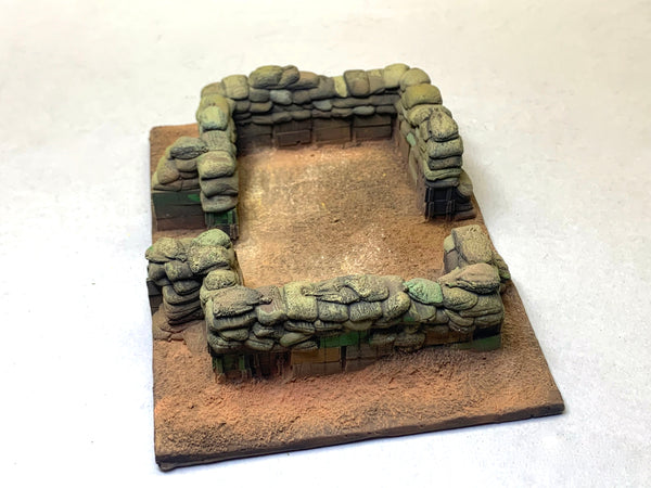1/35 scale CP / MORTAR PIT #1 diorama base