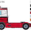 Italeri 1/24 Volvo FH low roof Model kit truck model kit